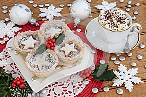 Mince Pies and Hot Chocolate