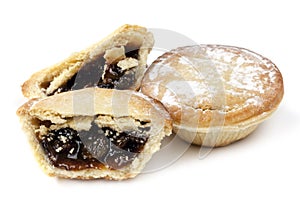 Mince Pies Isolated