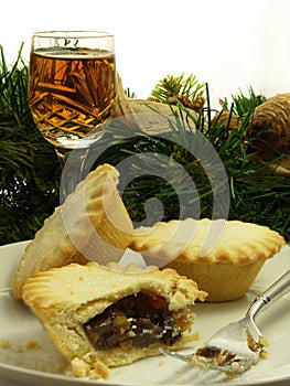 Mince tarts and sherry