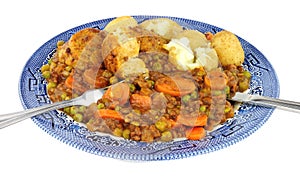 Minced Beef Stew With Dumplings