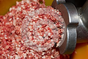 Minced meat grinder