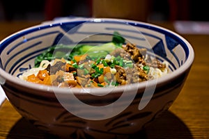 Minced pork noodles of Shaanxi