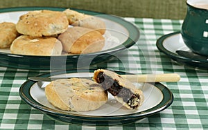 Mincemeat eccles cakes