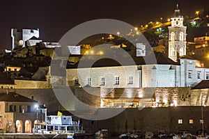 Minceta tower and dominican monastery. Dubrovnik. Croatia