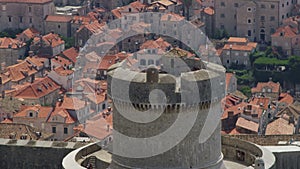 Minceta Tower in Dubrovnik old town, Croatia