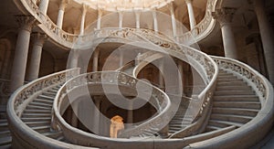 Mind-Bending Optical Illusion Staircases - Defying Perception