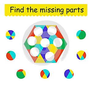 Mind game. Task for the development of logic for children.