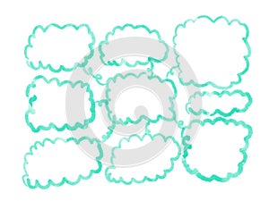 Mind mapping presentation of connection.