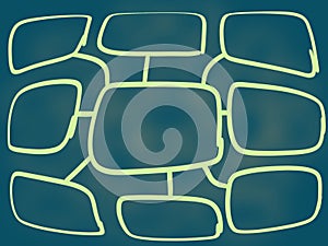 Mind mapping presentation set.