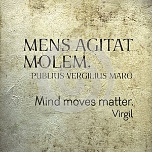 Mind moves Virgil Lat photo
