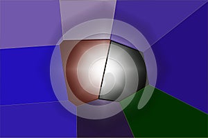 Mind overload IV 3d abstract design