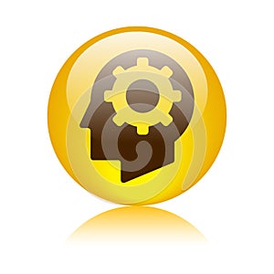 Mind setting gear icon