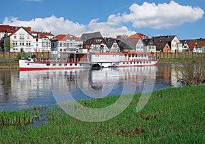 Minden,Weser River,Weserbergland,Germany photo