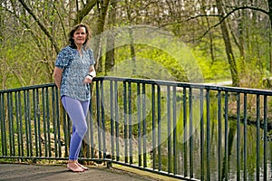 Mindfulness in Tiergarten Park, Berlin.