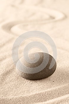 Mindfulness zen meditation stone