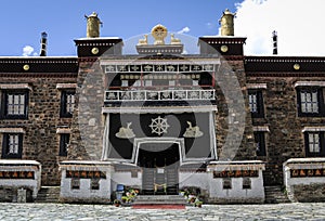 Mindroling Monastery - Zhanang County, Shannan Prefecture, Tibet Autonomous Region, China