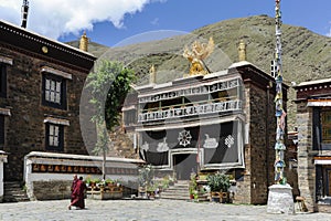 Mindroling Monastery - Zhanang County, Shannan Prefecture, Tibet Autonomous Region, China