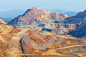 This mine is located in Riotinto, Huelva, Spain. photo