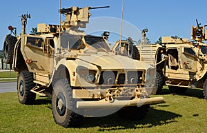 Mine-Resistant Ambush Protected (MRAP) Vehicle