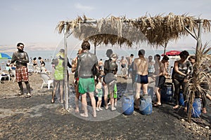 Mineral Beach, Dead Sea, Israel