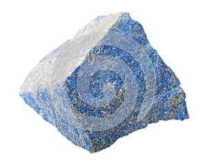 Mineral collection: Lapis lazuli. photo