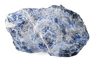 Mineral collection: sodalite.