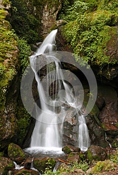 Mineral del Chico waterfall near the city of pachuca hidalgo I