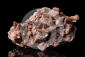 Mineral formations from calcite crystals