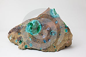 Mineral : Malachite, Cuprite