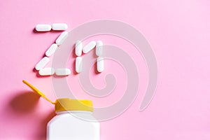 Mineral pill capsule Zink