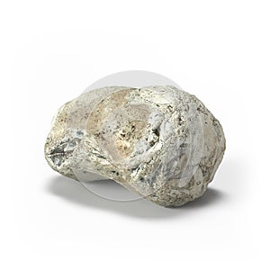 The mineral raw materials 3d rendering