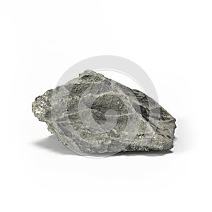 The mineral raw materials 3d rendering