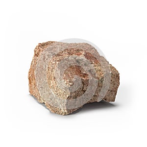 The mineral raw materials 3d rendering