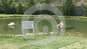 Mineral spring in Rupite area in the estate of Vanga, Bulgaria