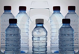 Mineral water photo