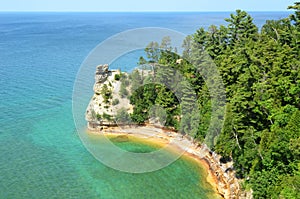 Miners Castle at Pictured Rocks National Lakeshore