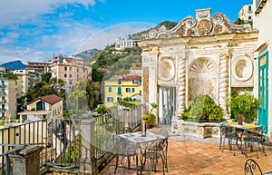 Minerva`s Garden in Salerno, Campania, Italy.