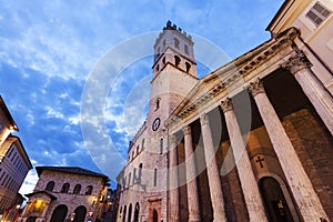 Minerva Temple in Assisi