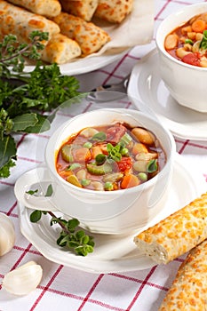 Minestrone soup
