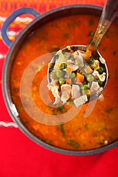 Minestrone soup