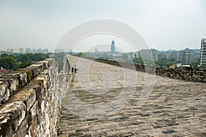 Ming City Wall of Nanjing Zhonghua Gate