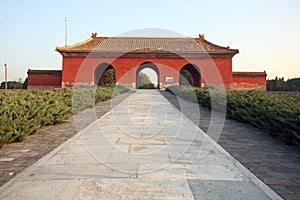 The Ming tombs