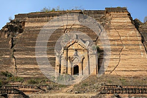 The Mingun Pahtodawgyi  - Mingun near Mandalay - Myanmar