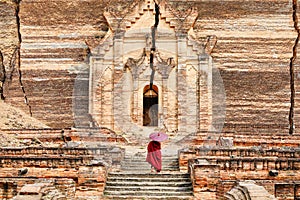 Mingun Pahtodawgyi Temple in Mandalay, Myanmar