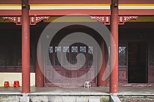 Mingyue Buddhist Temple on Mingyue Mountain, Jiangxi, China