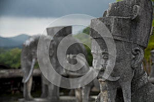 Minh Mang Royal Tomb, Hue, Vietnam