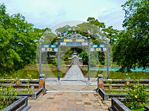 Minh Mang Tomb in Hue