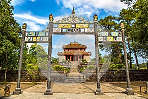 Minh Mang Tomb in Hue, Vietnam