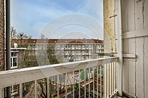 mini balcony interior on the top floor