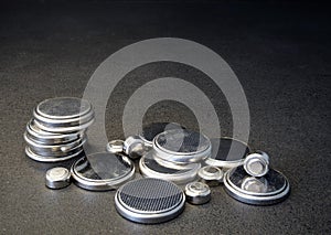 Mini button cell batteries